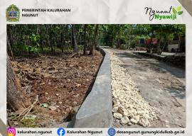 Pembangunan Talud RT 11 Ngunut Tengah Hampir 100 Persen, Wujudkan Lingkungan Aman dengan Dana Desa